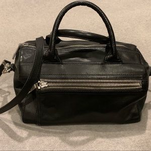 Frye black satchel purse